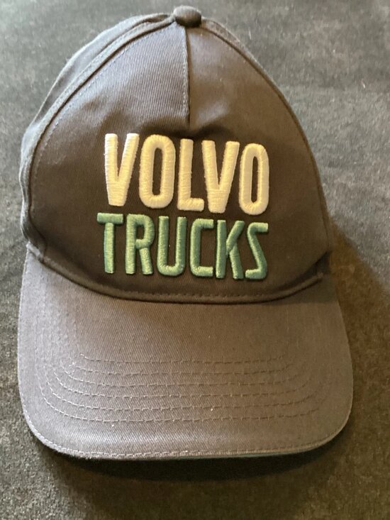 VOLVO TRUCKS Embroidered Logo Ball Cap Adjustable Hat Blue